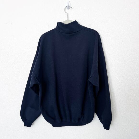 [Vintage] Navy Capri Beach Club Graphic Print Oversized Sweatshirt Size Medium M - Picture 10 of 12